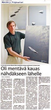 Mäntyharju,
Pitäjänuutiset