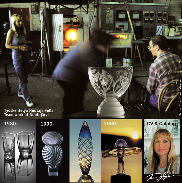Taru
            Syrjänen at Nuutajärvi glasswork