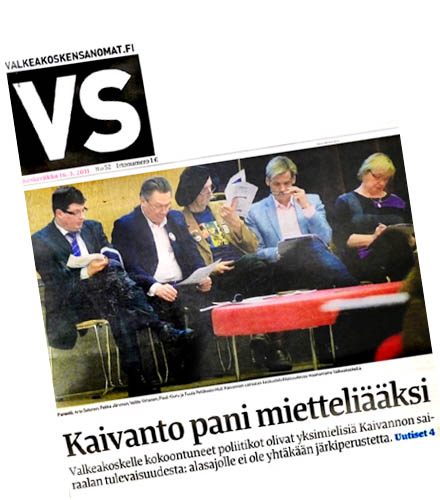 Valkeakosken
                  Sanomat kansi